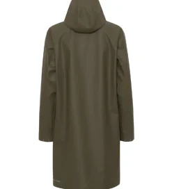 Ver de Terre Regnfrakke - PU - Dark Moss