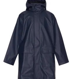 Ver de Terre Regnfrakke - PU - Navy