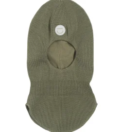 Viking Elefanthue - Uld/Bomuld - 2-lags - Olive