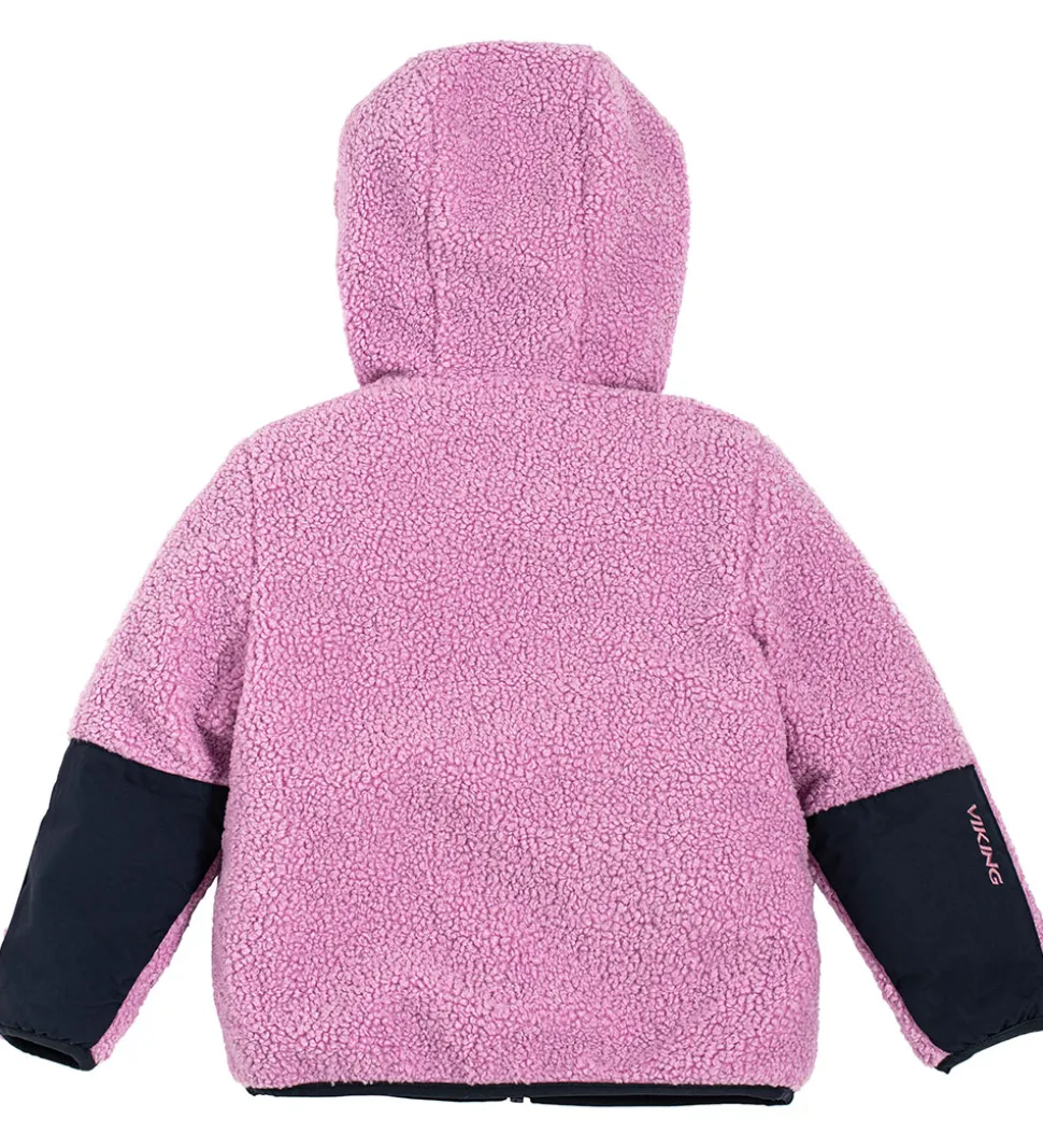 Viking Fleecejakke - Vendbar - Playtime - Lavender