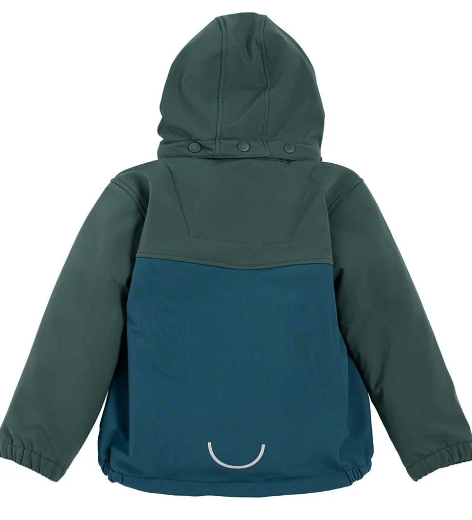 Viking Softshelljakke m. Fleece - Play - Dark Green