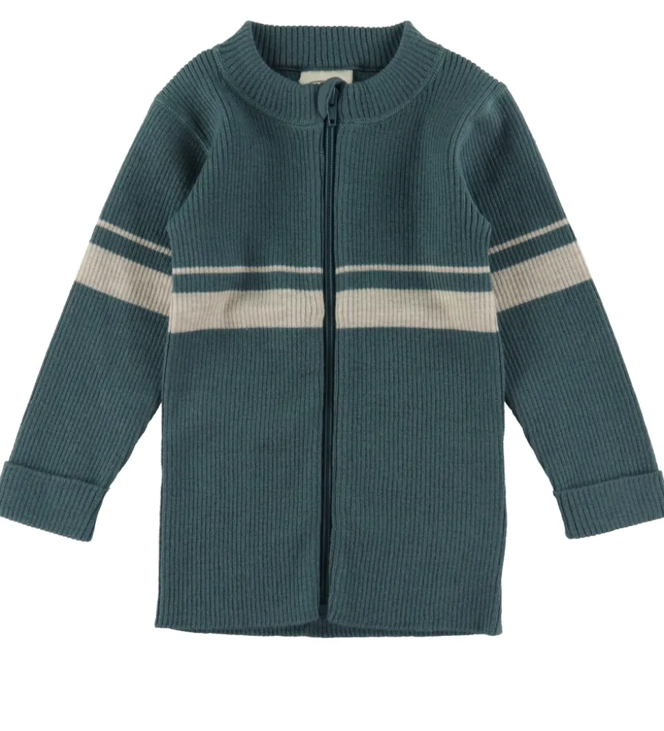 Voksi Cardigan - Uld - Sea Green