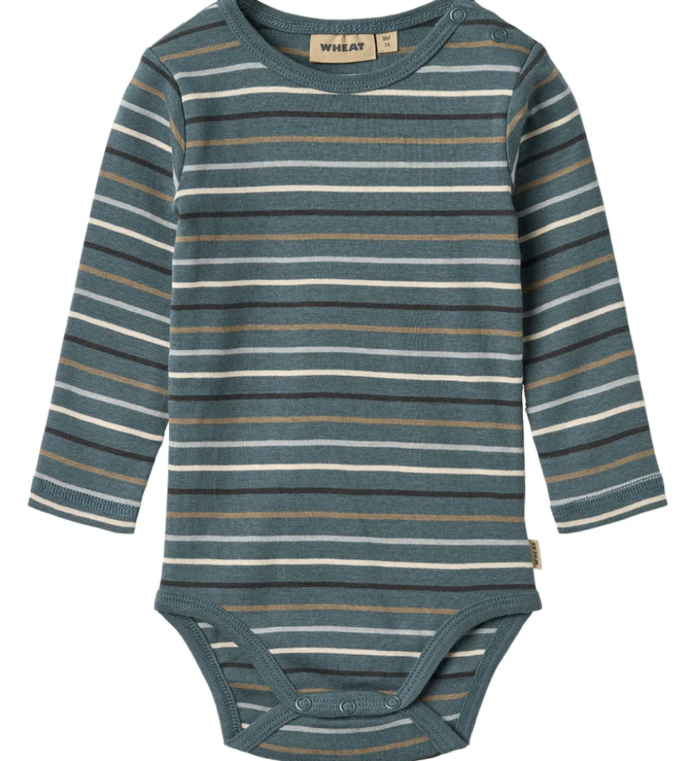 Wheat Body l/æ - Freddie - Blue Multi Stripe