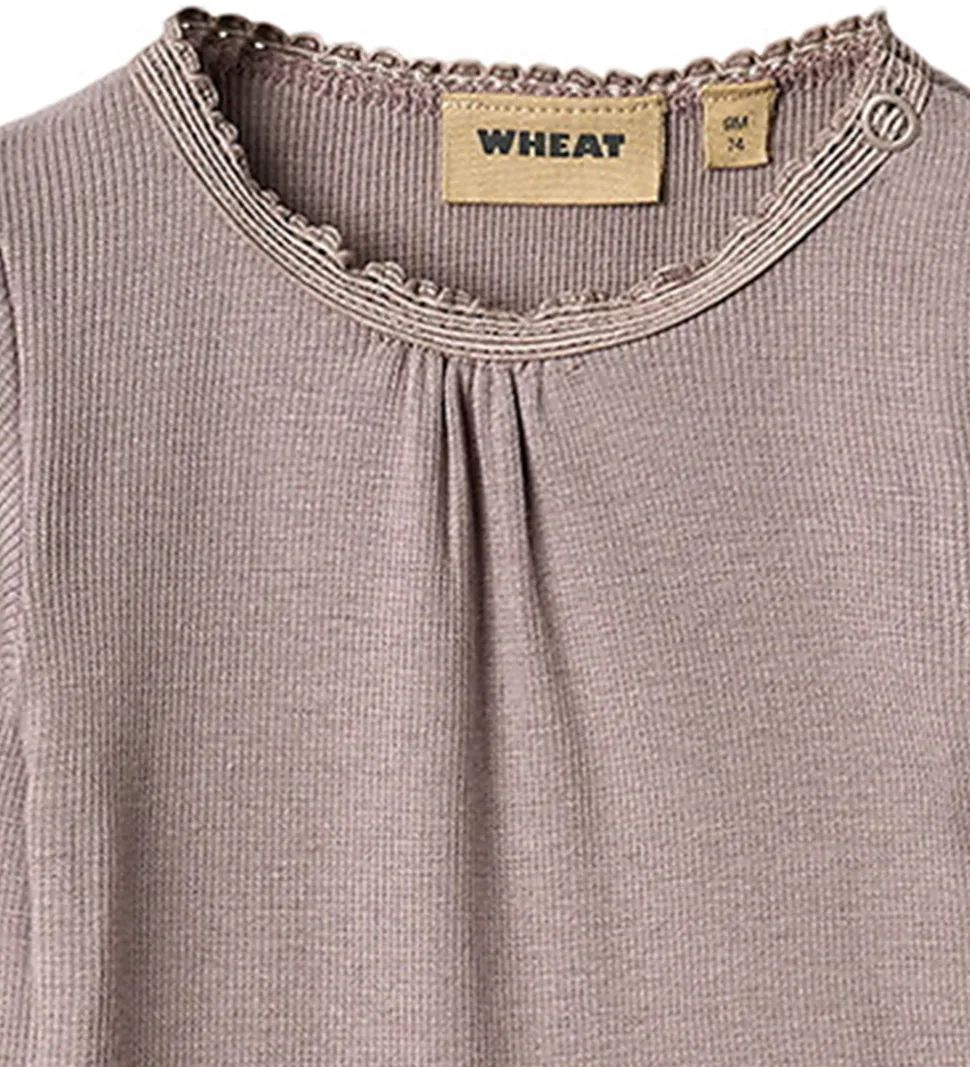 Wheat Body l/æ - Rib - Dusty Purple