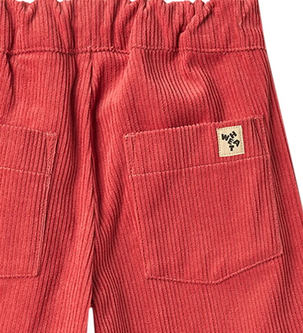 Wheat Fløjlsbukser - Juno - Raspberry