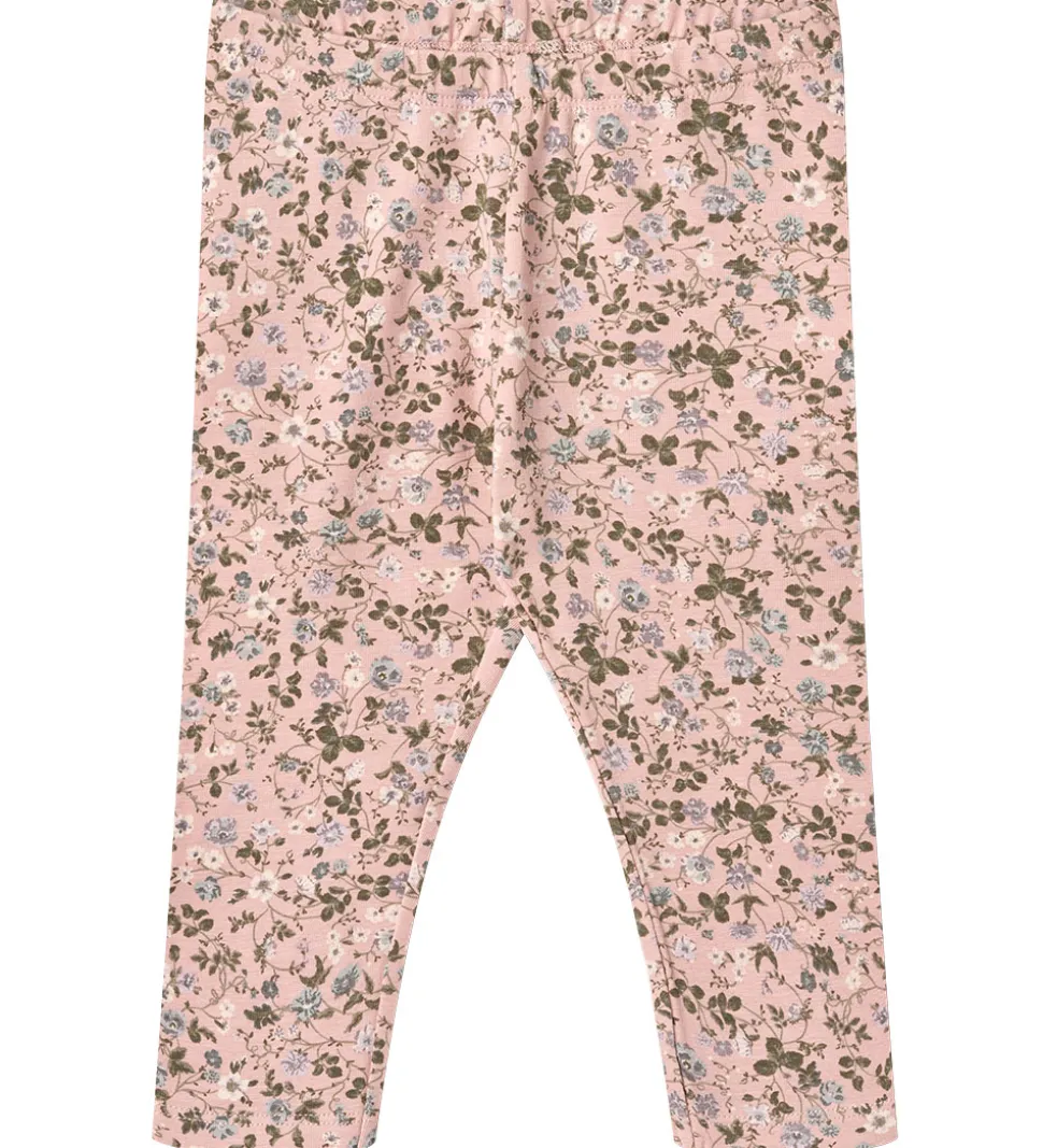 Wheat Leggings - Jules - Rose Powder Flowers