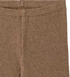 Wheat Leggings - Rib - Jules - Coffee Melange