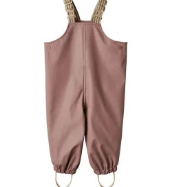 Wheat Regnbukser m. Seler - PU - Charlo - Dusty Lilac