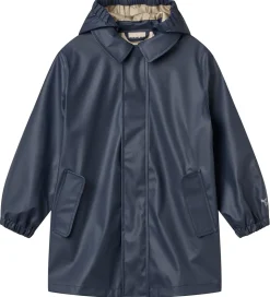 Wheat Regnjakke - Finley - Long - Ink