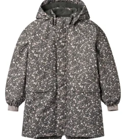 Wheat Vinterjakke - Jello - Black Sea Open Flowers