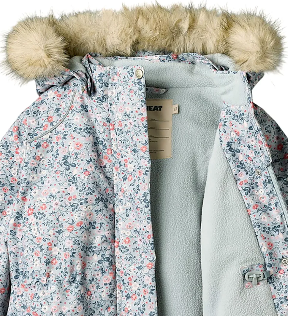 Wheat Vinterjakke - Mathilde - Soft Rain Flowers