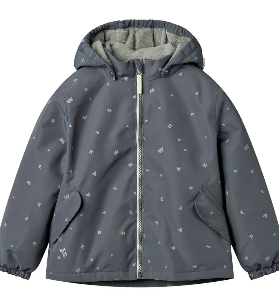 Wheat Vinterjakke - Svende - Greyblue Letters